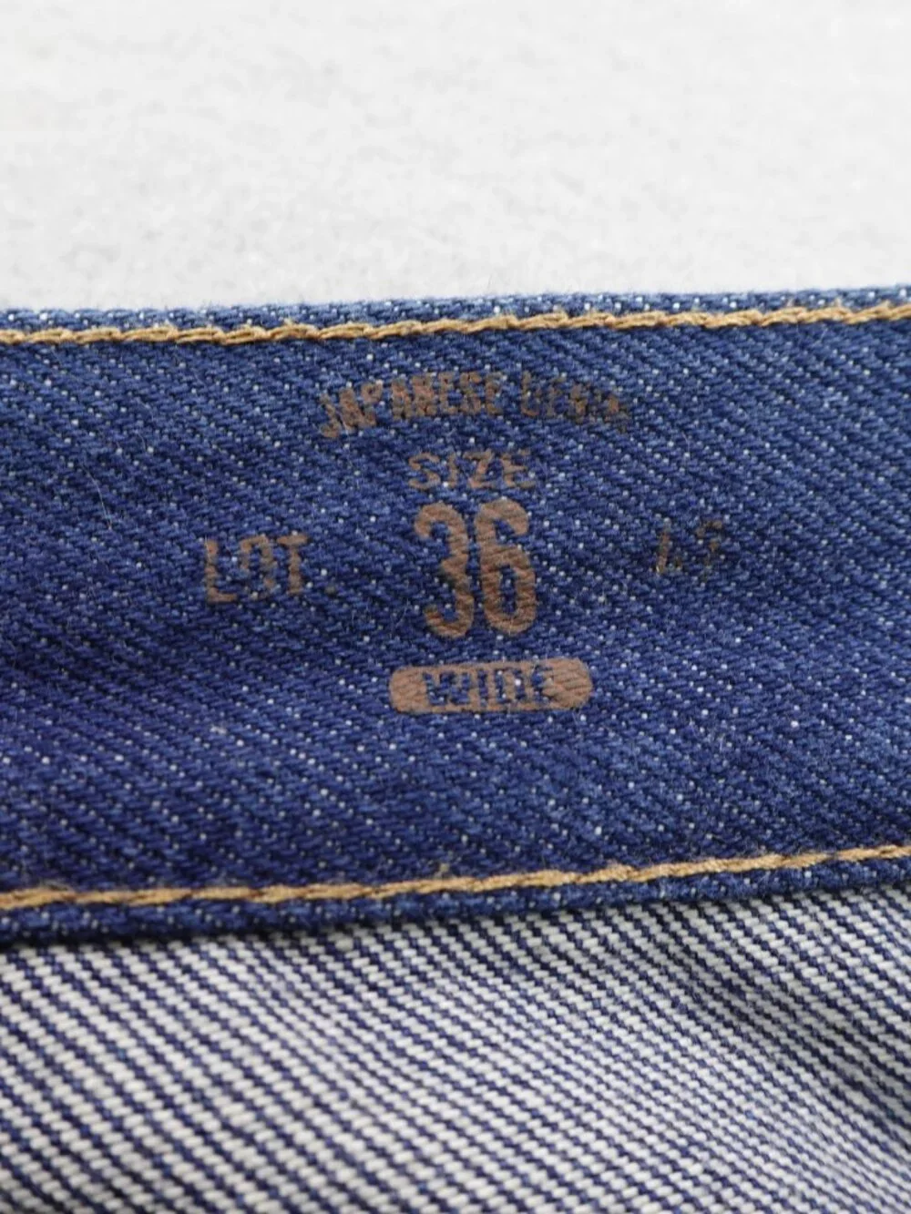 Gucci Jeans Mens 36 Blue Japanese Denim Wide Leg Straight Selvedge Fly Italy